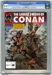 SAVAGE SWORD OF CONAN #199 (1992) CGC NM/MT 9.8 WHT Pgs