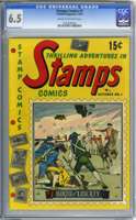 STAMPS COMICS #1 Highest Graded CGC FN+ 6.5 - Oct. 1951