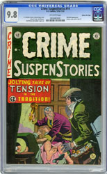 CRIME SUSPENSTORIES #14 (1953) CGC NM/MT 9.8 OW Pgs GF