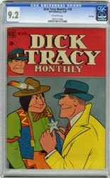 DICK TRACY MONTHLY #10 (1948) CGC NM- 9.2 OW Pgs FILE