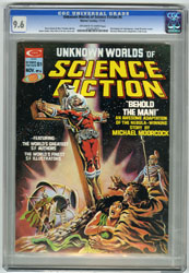 UNKNOWN WORLDS OF SCIENCE FICTION #6 (1975) CGC NM+ 9.6