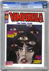 VAMPIRELLA  #112 (1983) CGC NM+ 9.6 OWW SCARCE LAST ISH