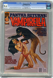 VAMPIRELLA #66 (1978) CGC NM+ 9.6 OWW Pgs ENRICH PANTHA