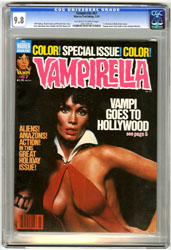 VAMPIRELLA #67 (1978) CGC NM/MT 9.8 OWW 1st BARB LEIGH
