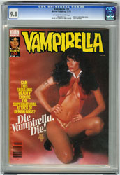 VAMPIRELLA #74 (1978) CGC NM/MT 9.8 OWW Pgs BARB LEIGH