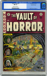 VAULT OF HORROR #27 (1952) CGC NM 9.4 OWW Pgs GAINES