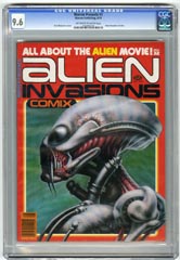 WARREN PRESENTS #3 ALIEN INVASIONS CGC NM+ 9.6 OWW 1979