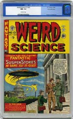 WEIRD SCIENCE #13 (#2) GAINES FILE COPY CGC NM+ 9.6 OW
