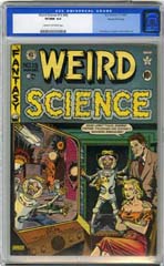 WEIRD SCIENCE #15 (#4) GF Copy CGC VF/NM 9.0 COW Pages