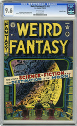 WEIRD FANTASY #15 (#3) 1950 CGC NM+ 9.6 OW Pgs GAINES