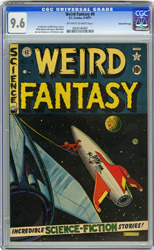 WEIRD FANTASY #9 (1951) CGC NM+ 9.6 OWW Pgs GAINES FILE