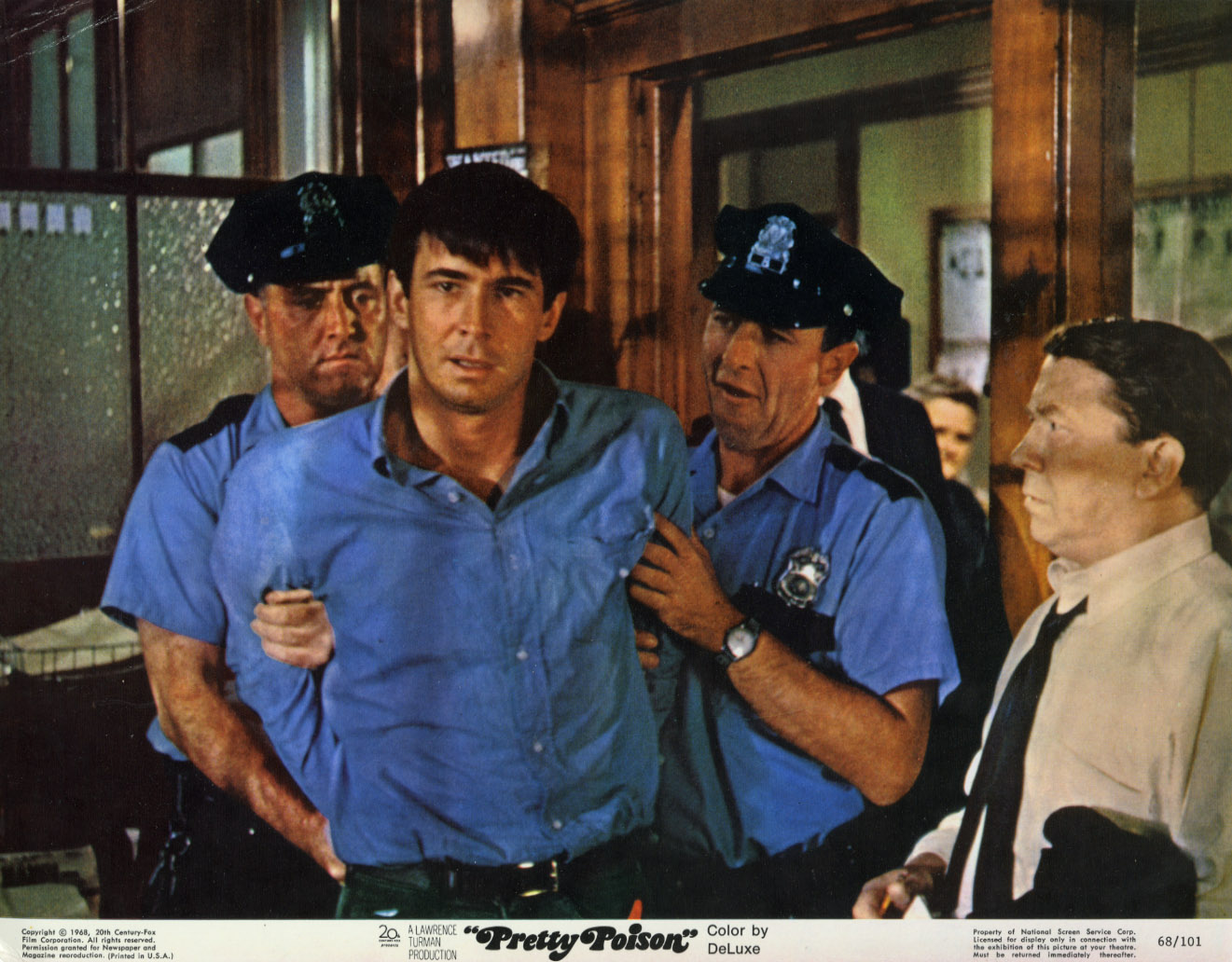 PRETTY POISON Lobby Card (1968) VG/FN Condition PERKINS