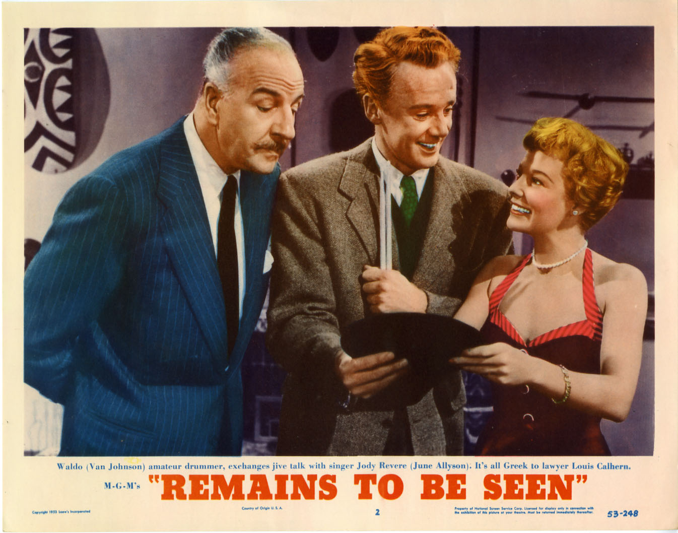 Remains To Be Seen [1953]