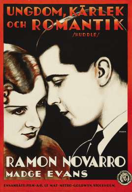 HUDDLE - 1932 SWEDISH ONE SHEET Poster
