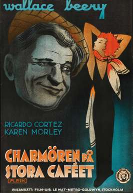 FLESH 1932 SWEDISH 1-SHEET Poster  KAREN MORLEY