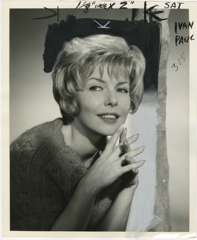 BUD FRAKER Vintage Photo of LYNN SHRINER - 1963 Singer