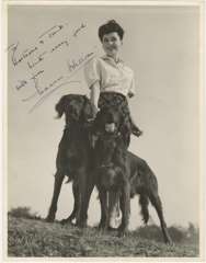 MAUREEN O'SULLIVAN - Autographed Vintage Photo - c1942