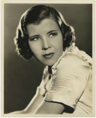 ELMER FRYER - WB Studio Portrait MARY TREEN circa 1930s