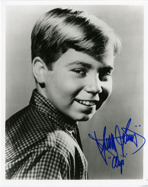 STANLEY LIVINGSTON (CHIP) AUTOGRAPH on PORTRAIT PHOTO