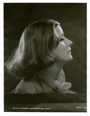 GRETA GARBO STUNNING STUDIO PORTRAIT MGM SINCLAIR BULL?