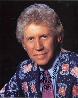 PORTER WAGONER AUTOGRAPH on PORTRAIT PHOTOGRAPH