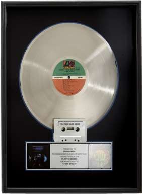 CROSBY STILL NASH & YOUNG - 4 WAY STREET PLATIN. RECORD