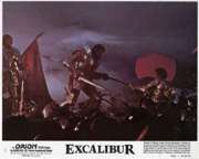 EXCALIBUR Loby card set of 8- NICHOLAS CLAY - 1981