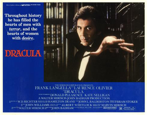DRACULA Lobby Card FRANK LANGELLA (1979)