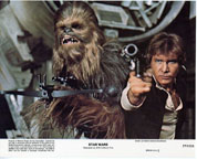 STAR WARS MINI-LOBBY CARD SET OF 8 HARRISON FORD (1977)