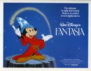 FANTASIA Lobby card set of 8- Walt Disney - R-1982