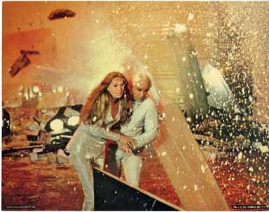 SUPERMAN DELUXE LOBBY CARD  JOR-EL & LARA MARLON BRANDO