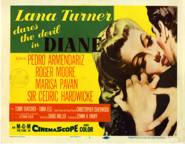 DIANE Lobby cards LANA TURNER (1956)