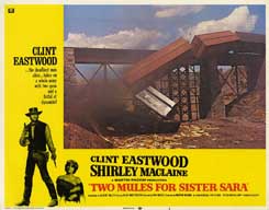 TWO MULES FOR SISTER SARA(1970) Lobby Card Set EASTWOOD