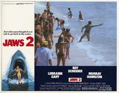 JAWS 2 (1978)  Lobby Card Set ROY SCHEIDER