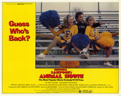 ANIMAL HOUSE - LOBBY CARD SET OF 4 JOHN BELUSHI LANDIS