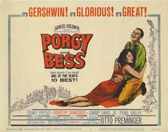 PORGY & BESS (1959) Lobby Card Set POITIER & DANDRIDGE