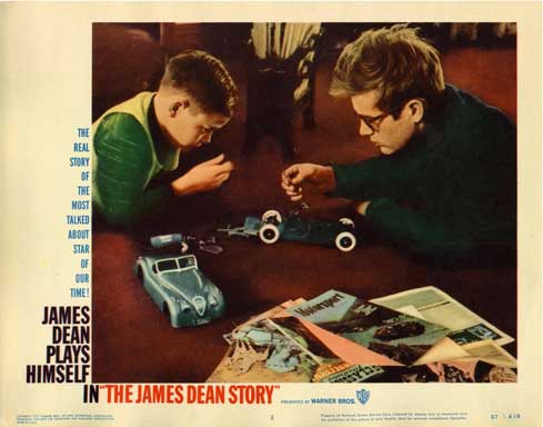 THE JAMES DEAN STORY (1957) Lobby Card JAMES DEAN