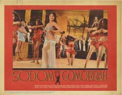 SODOM AND GOMORRAH (1963) Lobby Card Set S. GRANGER
