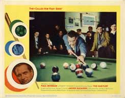 THE HUSTLER (R-1964) Lobby Card Set VF/NM w PAUL NEWMAN