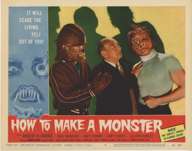HOW TO MAKE A MONSTER  Lobby Card Set of 8 - 1958 NM+!