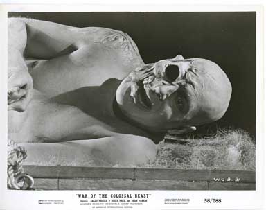 WAR OF THE COLOSSAL BEAST (1958) Movie Still Photo
