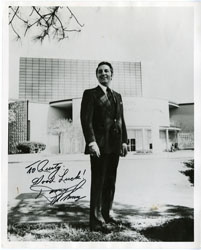 DANNY THOMAS AUTOGRAPH on a PHOTOGRAPH Make Room Daddy