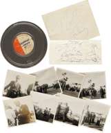 J. F. KENNEDY & RAT PACK Autographs (OCEANS 11)