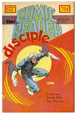 COMIC READER #147 FANZINE (1977) MARSHALL ROGERS CVR