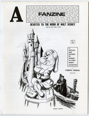 A FANZINE... #2 (1967) WALT DISNEY ZINE Howard WALDROP