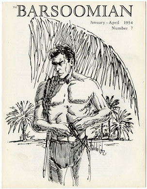 BARSOOMIAN  #7 BURROUGHS Fanzine HABBLITZ/COCKRUM 1969
