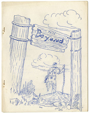 BEYOND #4 FANZINE (1945) EARLY SCIENCE FICTION ZINE