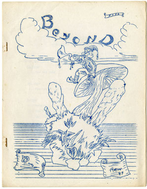 BEYOND #5 FANZINE (1945) EARLY SCIENCE FICTION ZINE