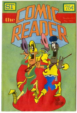 COMIC READER #143 FANZINE (1977) JOHN BYRNE IRON FIST