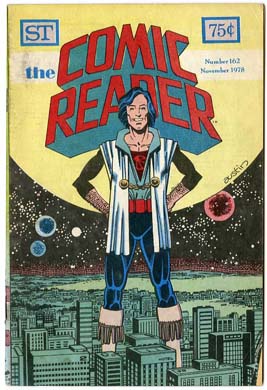 COMIC READER #162 FANZINE (1978) Terry AUSTIN Cover